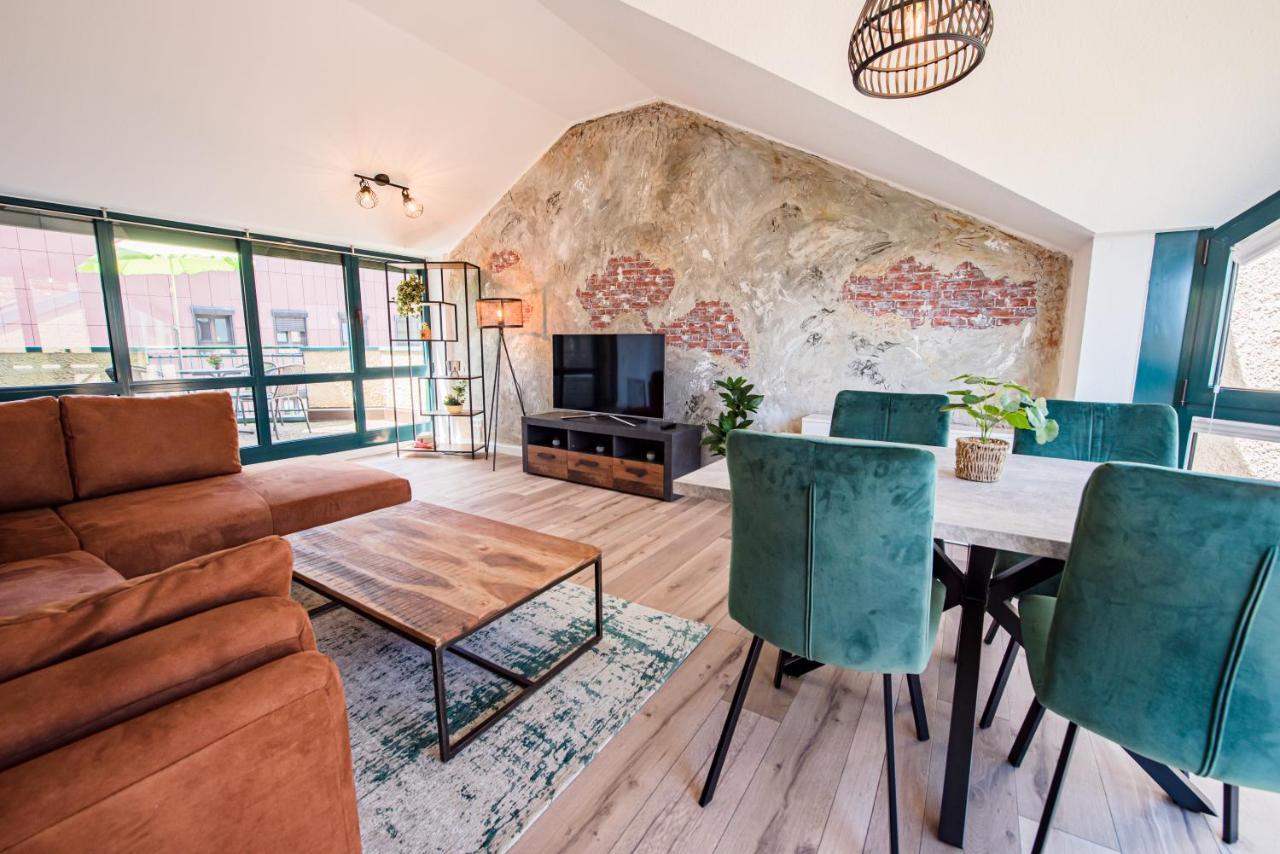 Industrie Stil Apartment Unweit Vom See Losheim Luaran gambar