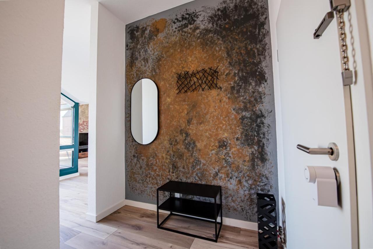 Industrie Stil Apartment Unweit Vom See Losheim Luaran gambar