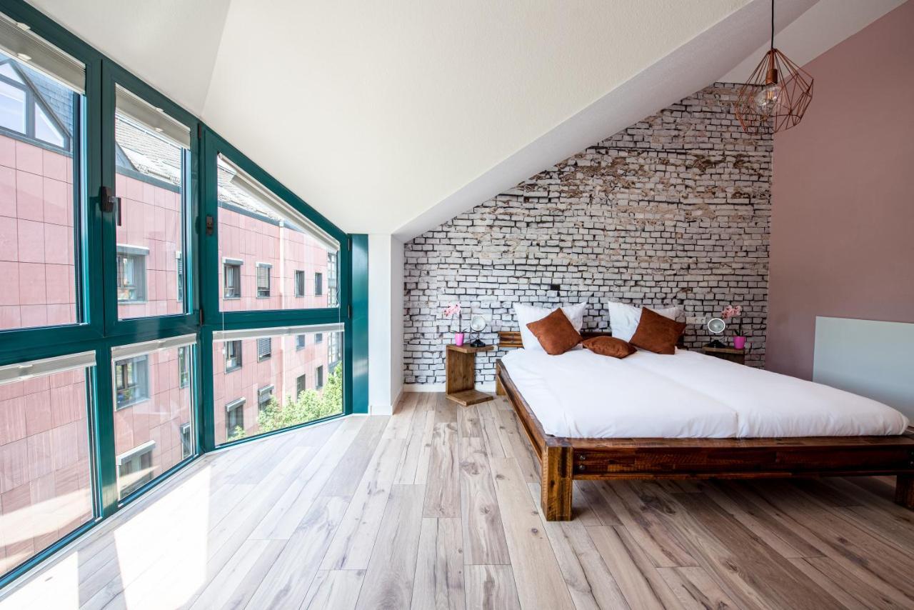 Industrie Stil Apartment Unweit Vom See Losheim Luaran gambar